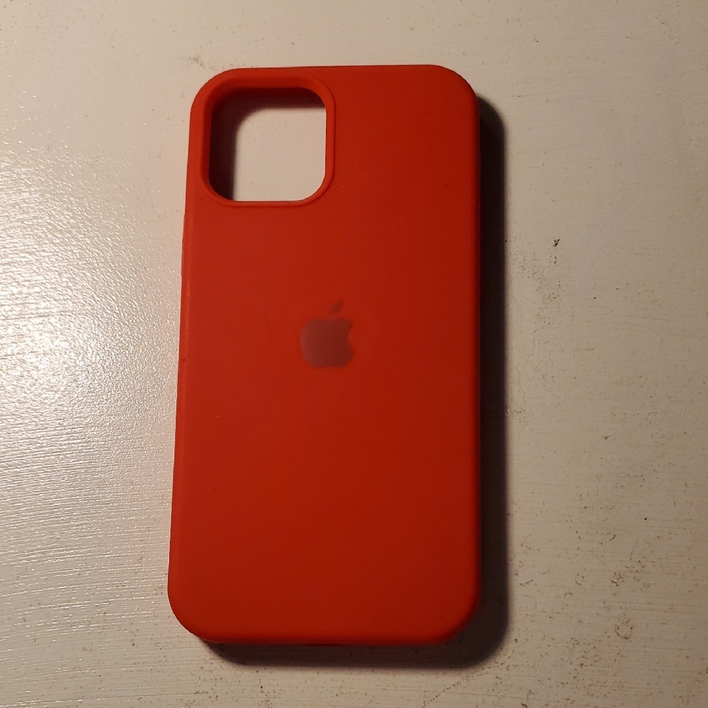 Apple Red Silicone Case for iPhone 12 PRO